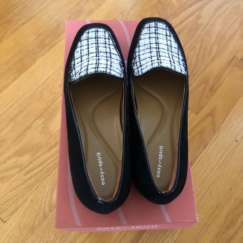 Easy Spirit Women's Black Galla Loafers Size 8.5